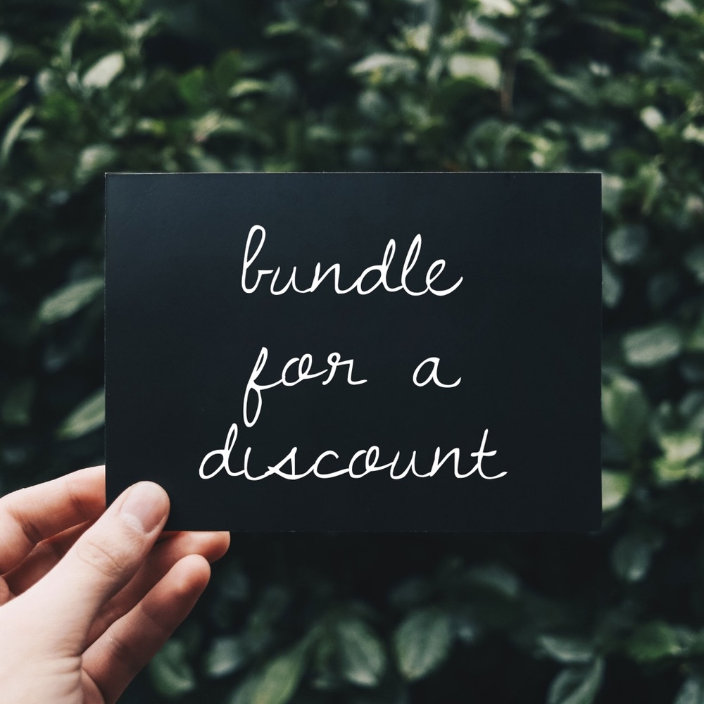 Bundle for a discount
